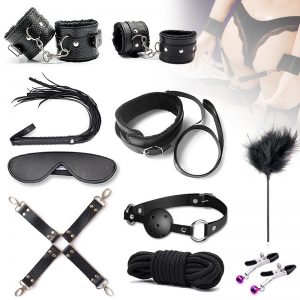 Kit De 10 Accesorios En Color Negro