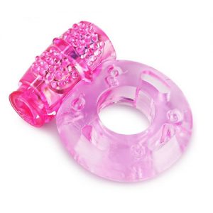 Anilllo Vibrador Rosado Reutilizable