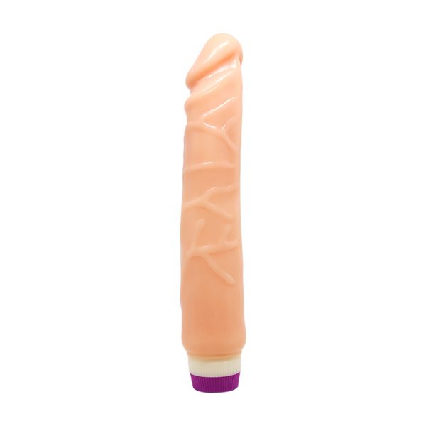 Vibrador Recto Con Venas Realista Piel