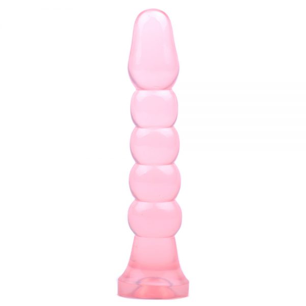 Dilatador Anal En Plug Largo De Jelly