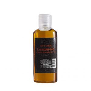 Aceite De Masaje Y Lubricador Con Sabor Caramelo