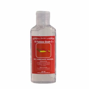 Gel Lubricante Vaginal "El Famoso Grado 3" 60 ml.