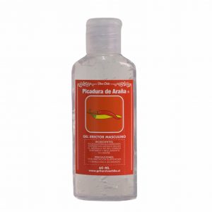 Gel Erector Masculino "Picadura De Araña" 60 ml.