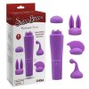 Vibrador Sweet Breeze Con 4 Estimuladores Color Púrpura