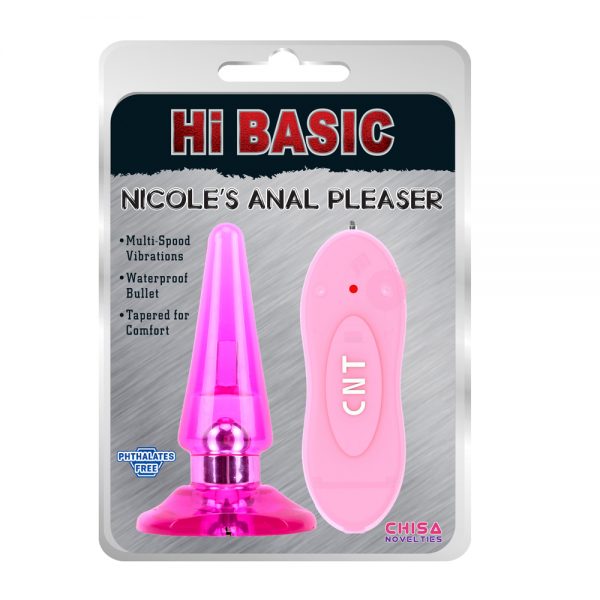 Plug Anal Con Bala Vibradora Multi Velocidad