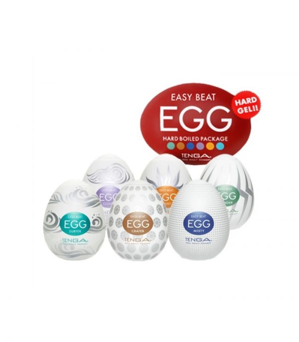 Masturbador Masculino Tenga Egg Hard Boiled (Six Pack)