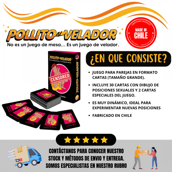 Juego Erótico Para Parejas "Pollito Al Velador"