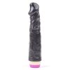 Vibrador En Diseño Americano Jelly Negro Transparente