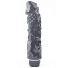 Vibrador Diseño Grueso Jelly Negro