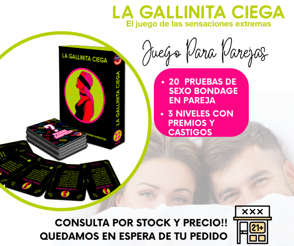 Juego Erótico De Bondage “La Gallinita Ciega”