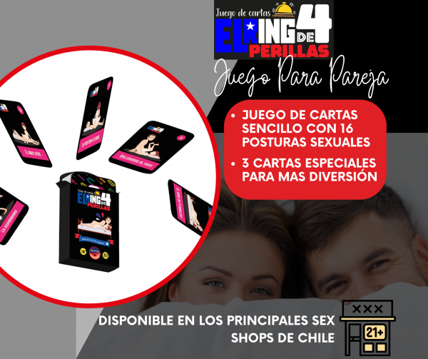 Juego Erótico De Cartas “El Ring De 4 Perillas”