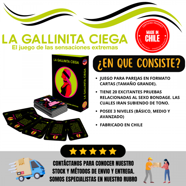 Juego Erótico De Bondage “La Gallinita Ciega”