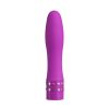 Mini Vibrador Con Joyas De Fantasía Púrpura