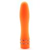 Mini Vibrador Con Joyas De Fantasia Naranjo