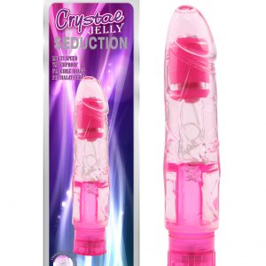 Vibrador Cristal Jelly Seduction Rosado