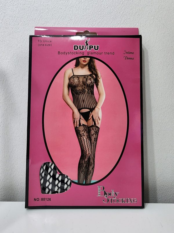 Traje De Red y Panty Bodystocking COD80126