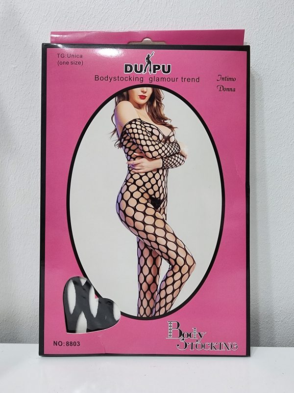 Traje De Red y Panty Bodystocking COD8803