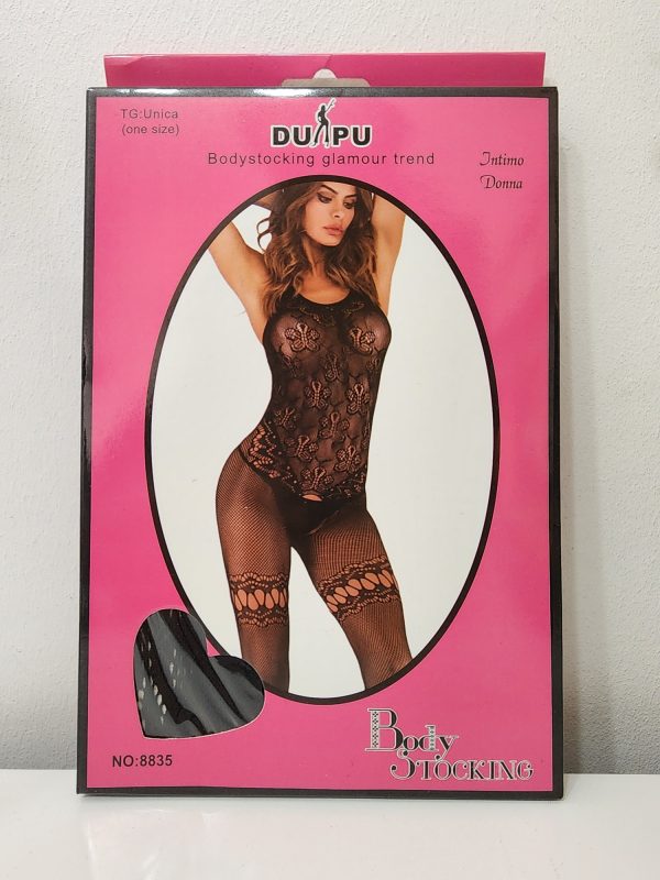 Traje De Red y Panty Bodystocking COD8835