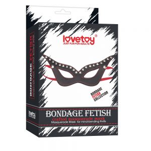 Antifaz Negro Bondage Fetish