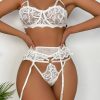 Conjunto Con Portaligas BLANCO XL COD9681XL-B