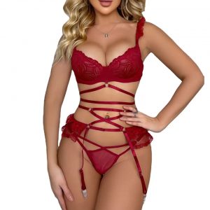 Conjunto BURDEO Con Portaligas XL COD9847XL