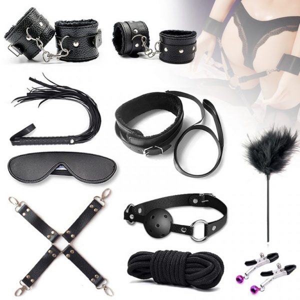 Kit De Accesorios De 10 Piezas Negro