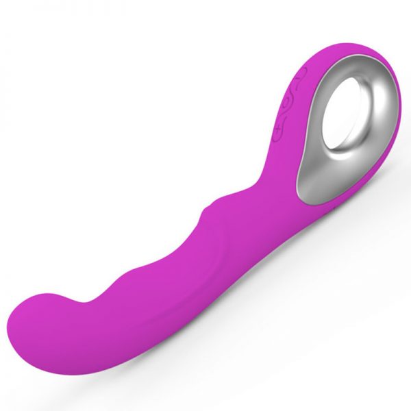 Vibrador Siliconado 10 Vibraciones "Anna"