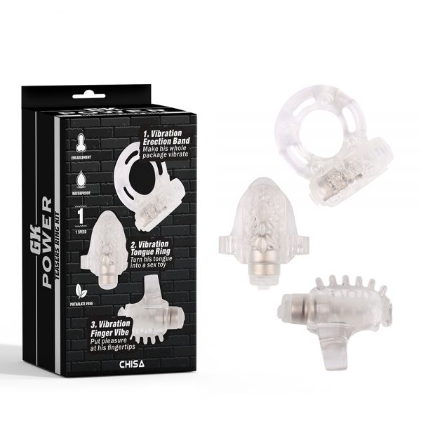 Mini Kit De Estimuladores En Jelly Cristalino