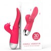 Vibrador Tipo Lengua Con Estimulador De Clítoris