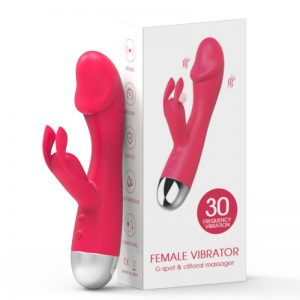 Vibrador Dual Conejito Masajeador