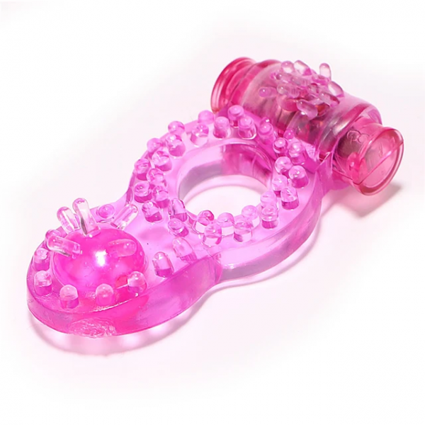 Anillo Vibrador Reutilizable Con Estimuladores