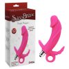 Estimulador Femenino Triple Target Sweet Breeze Fucsia