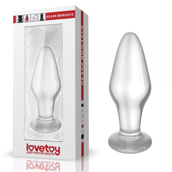 Dilatador Anal 4.3" Glass Romance COD-GS11