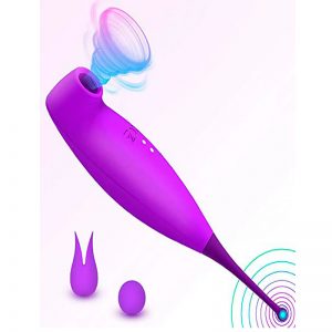 Estimulador Femenino Succionador y Vibrador