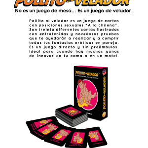 Juego Erótico Para Parejas “Pollito Al Velador”(10 Unidades)