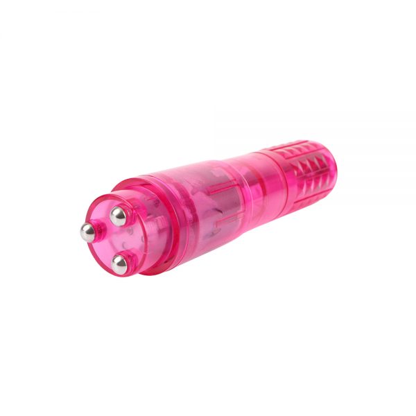 Vibrador Con Cabezal Recambiable Basic Luv COD4160-Pink