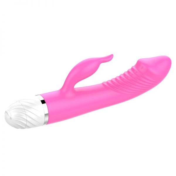 Vibrador Doble "Class" Con Delfín Estimulador