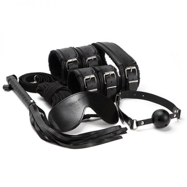 Kit Bondage De 7 Accesorios Negro
