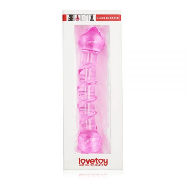 Dildo De Cristal 7" Glass Romance COD-GS05pk