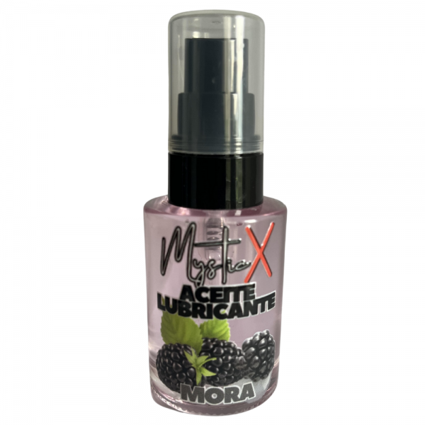 Serie Glass - Aceite Lubricante Comestible Mystic X Mora 35 ml.