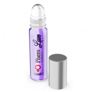 Phero Love - Feromona Femenina Roll On 10 ml (Morada)