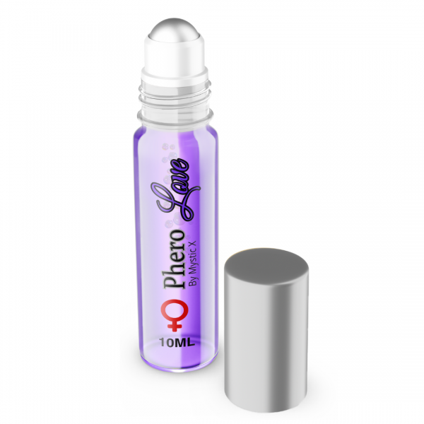 Phero Love - Feromona Femenina Roll On 10 ml (Morada)