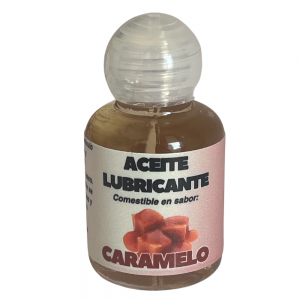 Aceite Lubricante Comestible Mystic X Caramelo 20 ml.