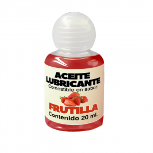 Aceite Lubricante Comestible Mystic X Frutilla 20 ml.