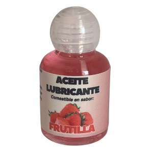 Aceite Lubricante Comestible Mystic X Frutilla 20 ml.