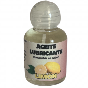 Aceite Lubricante Comestible Mystic X Limón 20 ml.