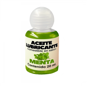 Aceite Lubricante Comestible Mystic X Menta 20 ml.