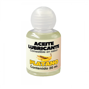 Aceite Lubricante Comestible Mystic X Platano 20 ml.
