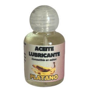 Aceite Lubricante Comestible Mystic X Platano 20 ml.
