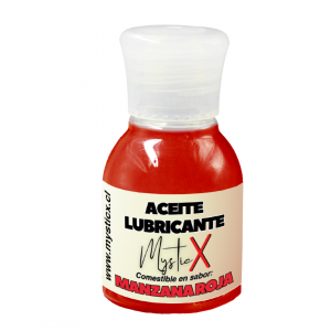 Aceite Lubricante Comestible Mystic X Manzana Roja 30 ml.